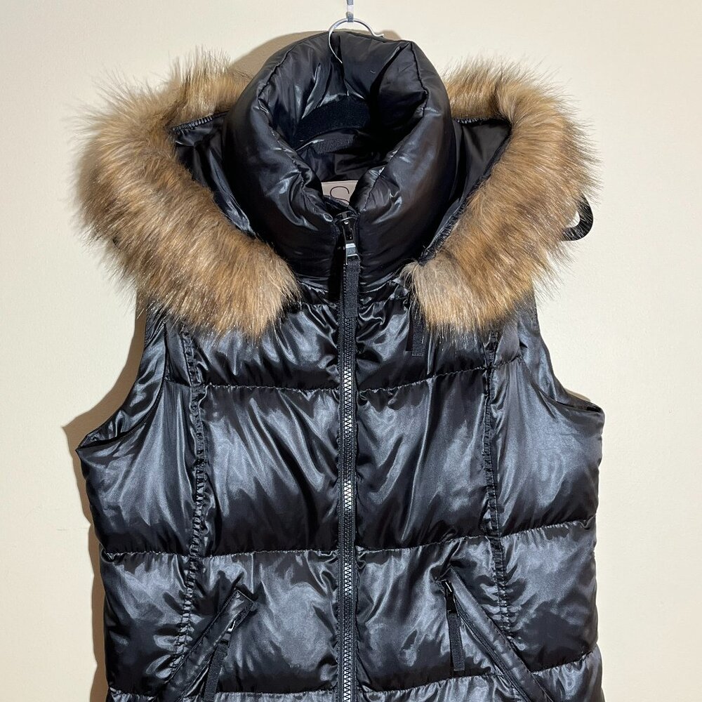 Women's Down Vest w/ Removable Hood